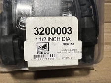 Tisco / Zerostart / TEMRO / NOS Part # GEH150 HOSE HEATER 1 1/2 INCH DIA. 