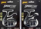 (LOT OF 2) LEW'S SPEED CAST UNDERSPIN SUS1C 4.4:1 TRIGGERSPIN REEL CLAM PACK — photo 1