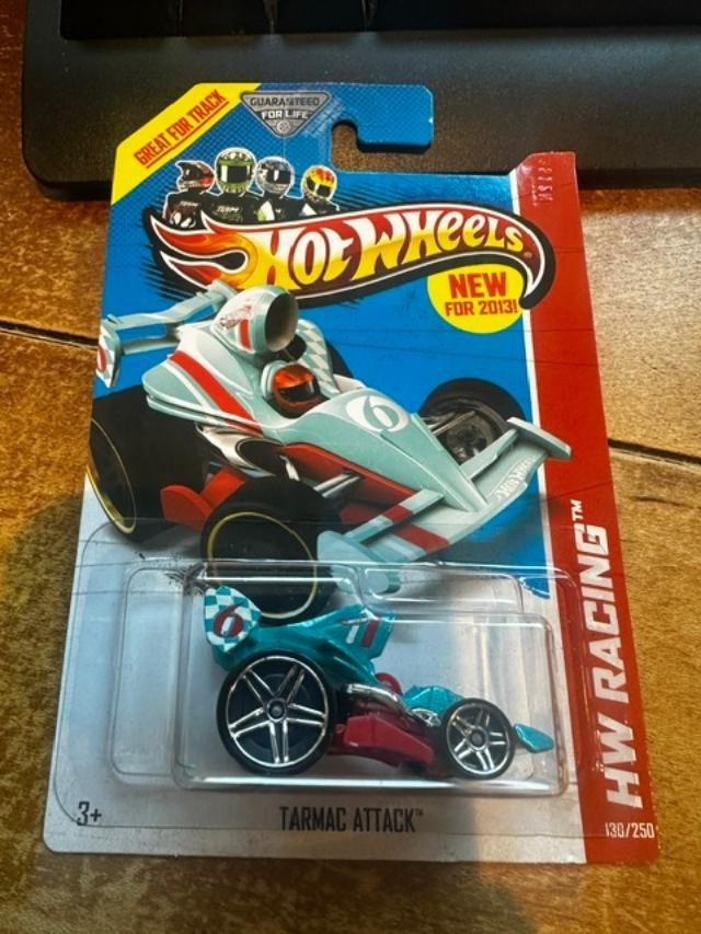 2013 Hot Wheels HW Racing Tarmac Attack #130 Blue
