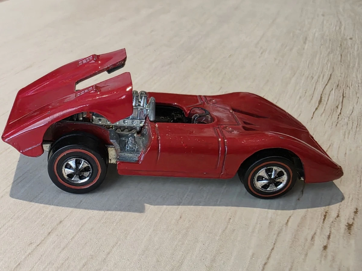 Hot Wheels Redline Ferrari 312P – Portellone Posteriore E Coperchio Motore – Riproduzione 1:64