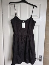 H&M Black Dress New With Tags Size M