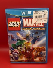 Lego Marvel Super Heroes - Nintendo Wii U Case And Disc. No Manual
