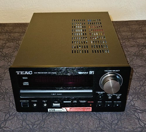 Teac CD-Receiver CR-H225. Schwarz. Ohne Fernbedienung. Defekt bzw. Ersatzteil.