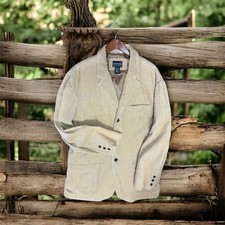 St Jhons Bay,Men�s,Dress Jacket Corduroy,Honey,Sz XL,,Long Sleeeve,Buttons.!