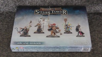 Games Workshop Warhammer Quest Silver Tower Arcane Heroes Sealed Box Minor Damag