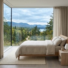Quince Duvet Cover Pure Linen Cal King 108X92 Neutral Minimalist Luxury
