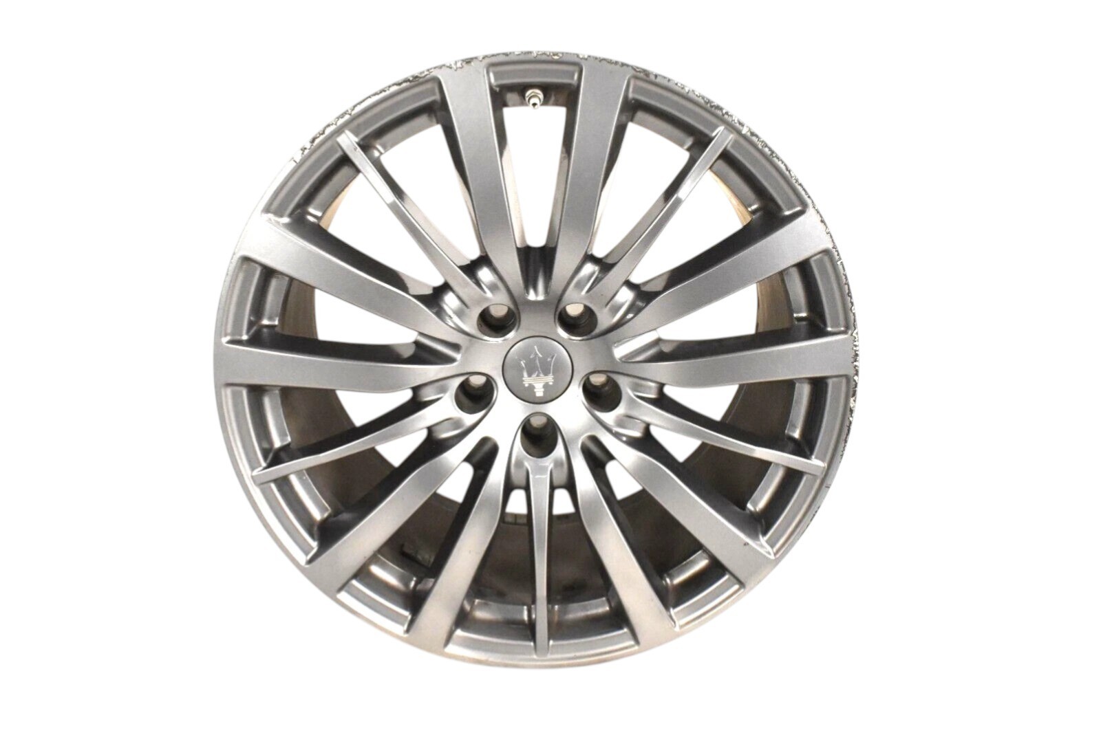14-17 Maserati Ghibli Rear Right / Left Side Wheel Rim 670016856 OEM