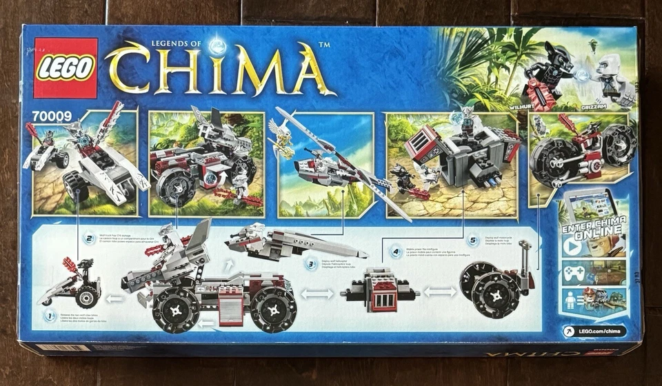 LEGO LEGENDS OF CHIMA: Worriz's Combat Lair 70009 - Image 2 of 4