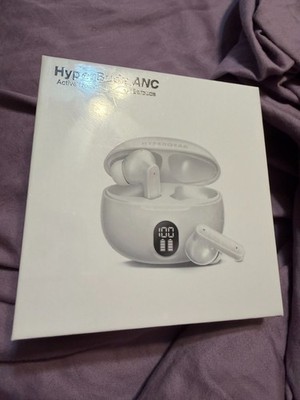 HYPERBUDZ ACTIVE NOISE CANCELLING EARBUDS STUNNING SOUND AND CLEAR CALLS NEW