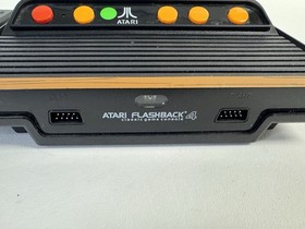 Atari Flashback 4 Classic Game Console With Cables And 2 Controllers Used