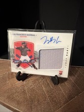 2021 Panini Chronicles - America's Pastime Material Signatures Joey Bart #PMS-JB