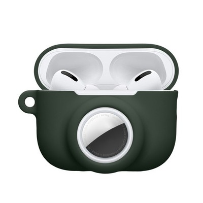2-in1 Hülle für Apple Airpods Pro 3 Cover mit Airtag Case