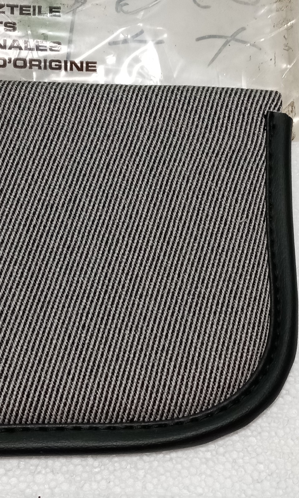 Ferrari 308 Sun Visor_61003900_Driver Side_328_208_NEW_Gray Silver_GENUINE