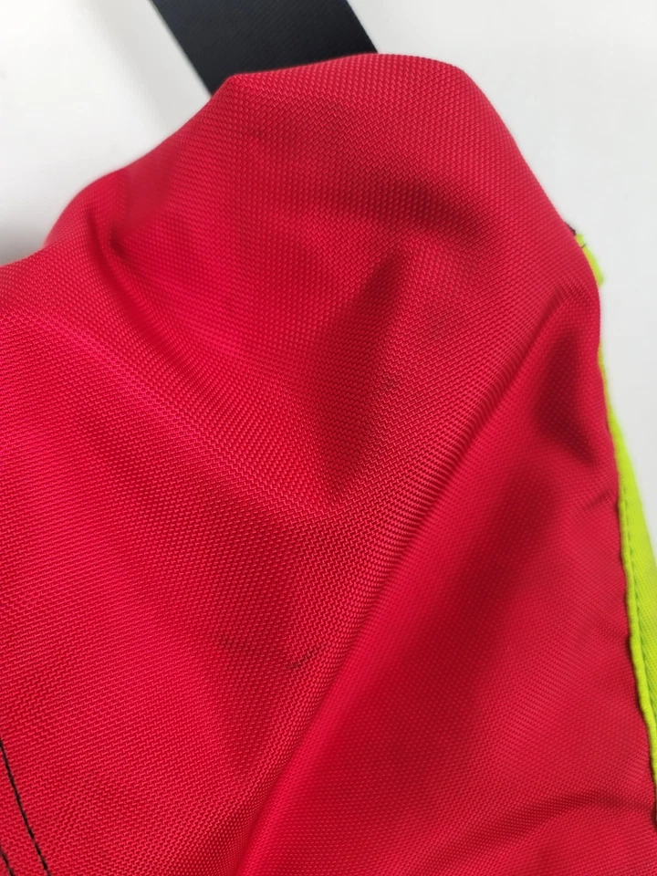 Timbuk2 Mensajero Laptop Rojo y Negro Bolso de Hombro Grande Y2K Paquete de Correa Foto 3 de 4