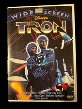 Tron DVD Disney Original Sci-Fi Classic Jeff Bridges, Bruce Boxleitner w/Insert