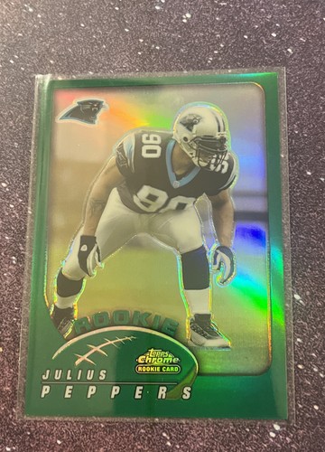 Julius Peppers #214 2002 Topps Chrome card