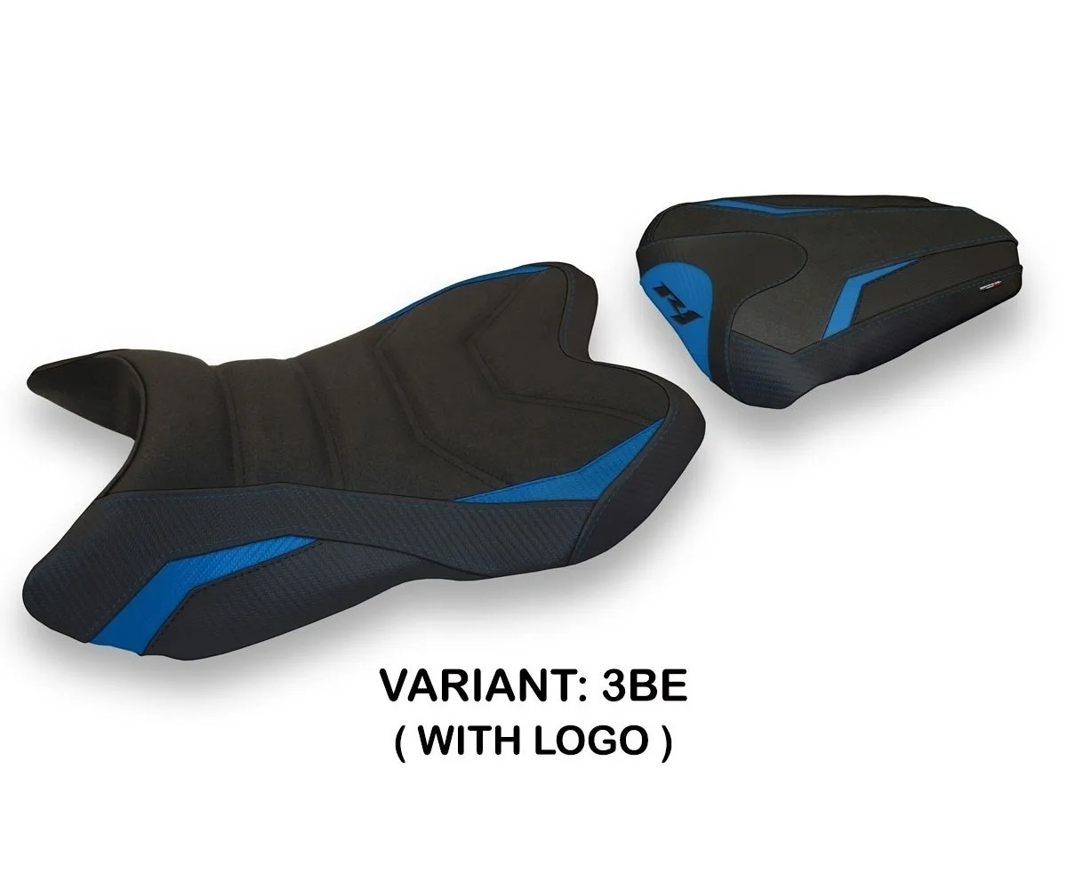 Seat saddle cover Habay 1 Ultragrip Blue (BE) TPZ for YAMAHA R1 2007 2008 1Fc