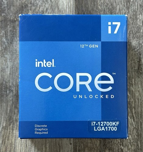 Intel Core i7-12700KF Processor up to 5 GHz, 12 Cores, LGA1700, 12th Gen, NEW