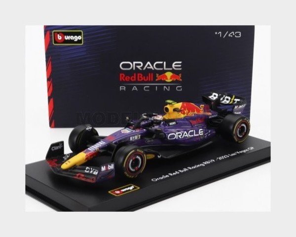 Burago 18-38083-P-VEGAS-VET Red Bull - F1 RB19 Team Oracle Red Bull Racing N 11-image