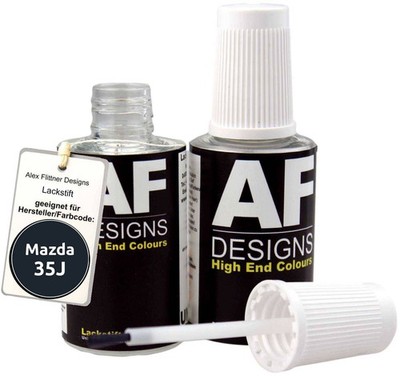 Lackstift für Mazda 35J Stormy Blue Perl schnelltrocknend 2x20ml Autolack