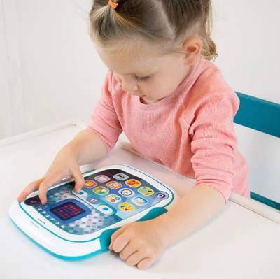 (S1)Learning Tablet LED Screen Toddler Tablet with 14 Touch Buttons Educational