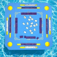 VCBVCB 32 x 32 Inch Floating Mahjong Table for Pool Floating Mahjong Set