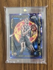 2023-24 Topps Cosmic Chrome - Planetary Pursuit Scoot Henderson #PPS-10 Sun (RC)