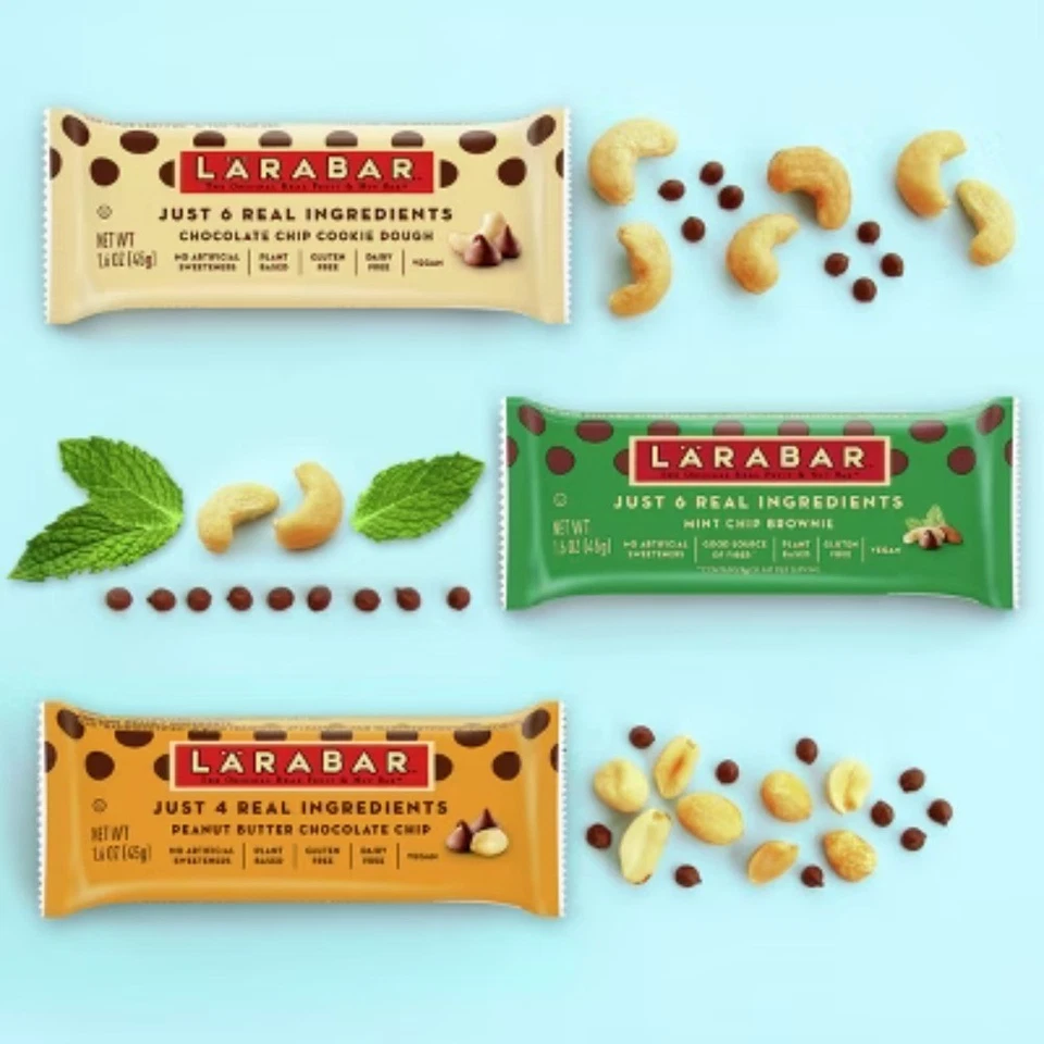 Barra de masa para galletas con chispas de chocolate Larabar Foto 2 de 4