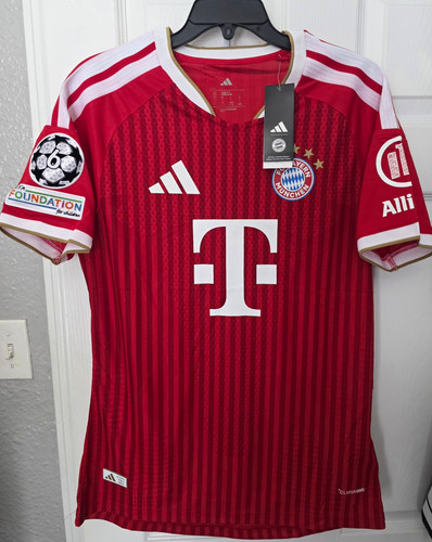 Bayern Munich Harry Kane #9 Soccer Jersey Red/White Men’s L