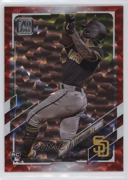 2021 Topps Red 194/199 Luis Campusano #381 0mw5