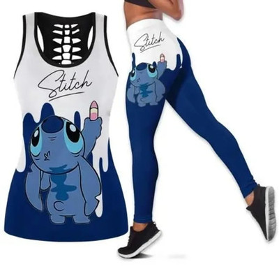 Cartoon Stitch Theme The Perfect Printed Tank Top or Legging