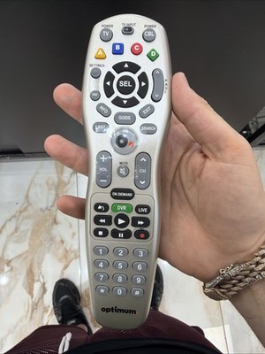 Cablevision Optimum Model URC 2464 B00- R Universal Remote DVR Excellent