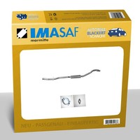 Imasaf Auspuff MSD Mitteltopf für Peugeot 405 I Stuf./Break 1.9 4X4 80KW