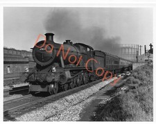 Old Oak Common Area Railway Train Engine Photograph (1161) 8.5”x 6.5”