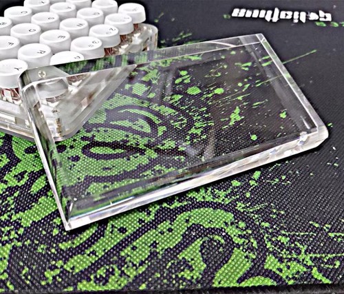 Universal Clear Wrist Rest For Mechanical Keyboards Acrylic Wrist Pad - Afbeelding 5 van 5