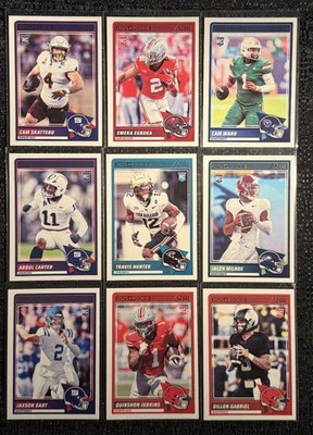2025 Panini Score Rookie Complete Your Set You Pick Football Card #1-100