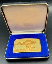 JOHN DEERE Gold Plated MaxEmerge Planter Unit Belt Buckle Limited SN/1891