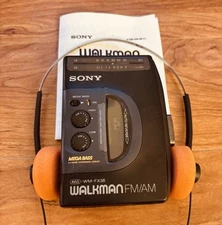 SONY Walkman WM-FX38 Radio Cassette Player & AM/FM Radio - New Belt - Serviced