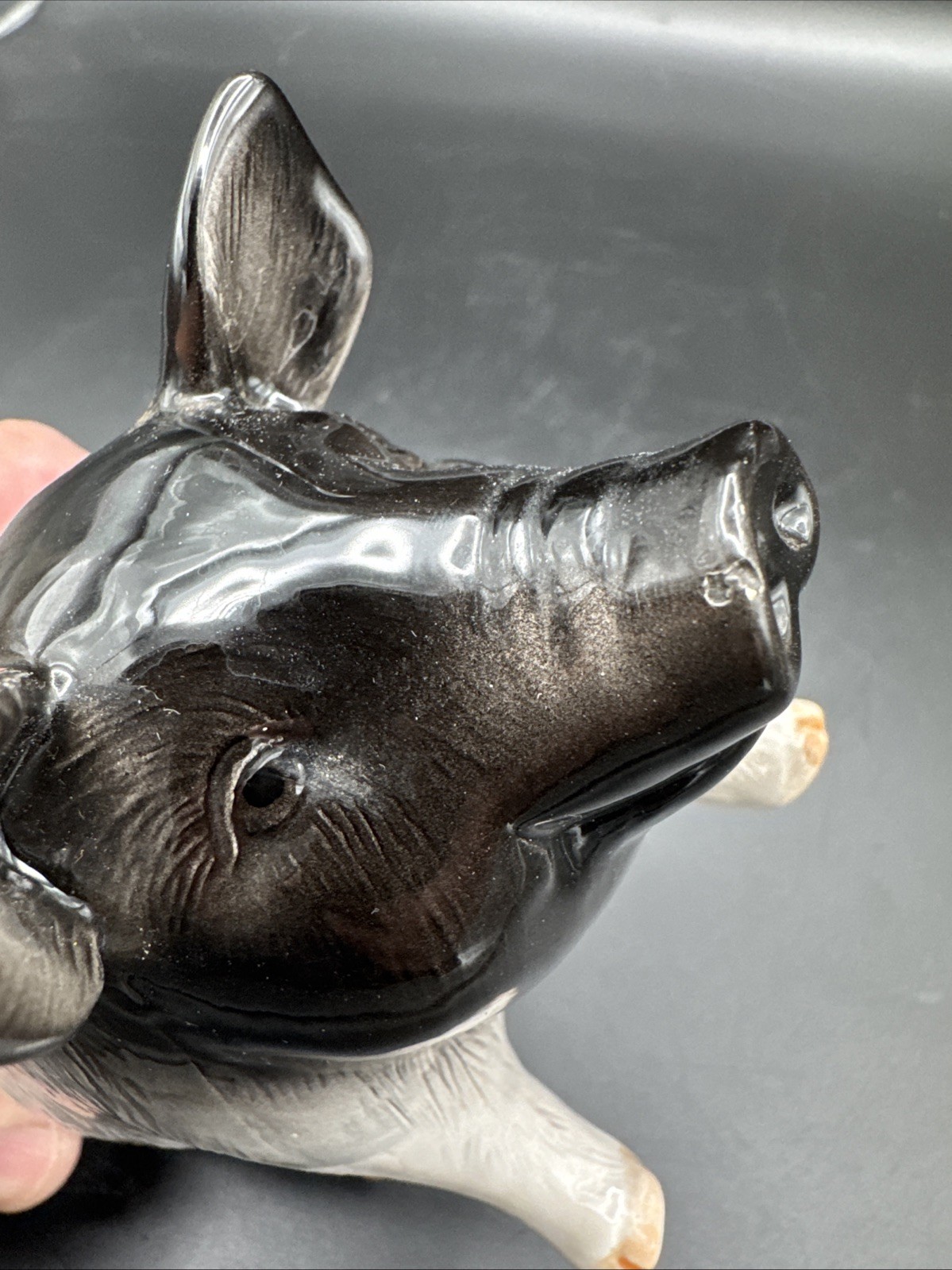 Vintage Otagiri Japan Piggy Bank / Cool Swear Jar! Ceramic Hand Painted See Pic