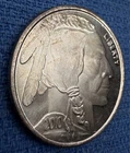 1 Oz .999 Fine Silver 2010  US Liberty Buffalo Indian Head  Round
