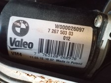 726750303 VORDERER WISCHERMOTOR / W000026097 / 2662949 F�R BMW 4 COUPE F32, F82