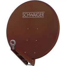Schwaiger SPI085PR 85 cm satellite antenna reflective material: red aluminum but
