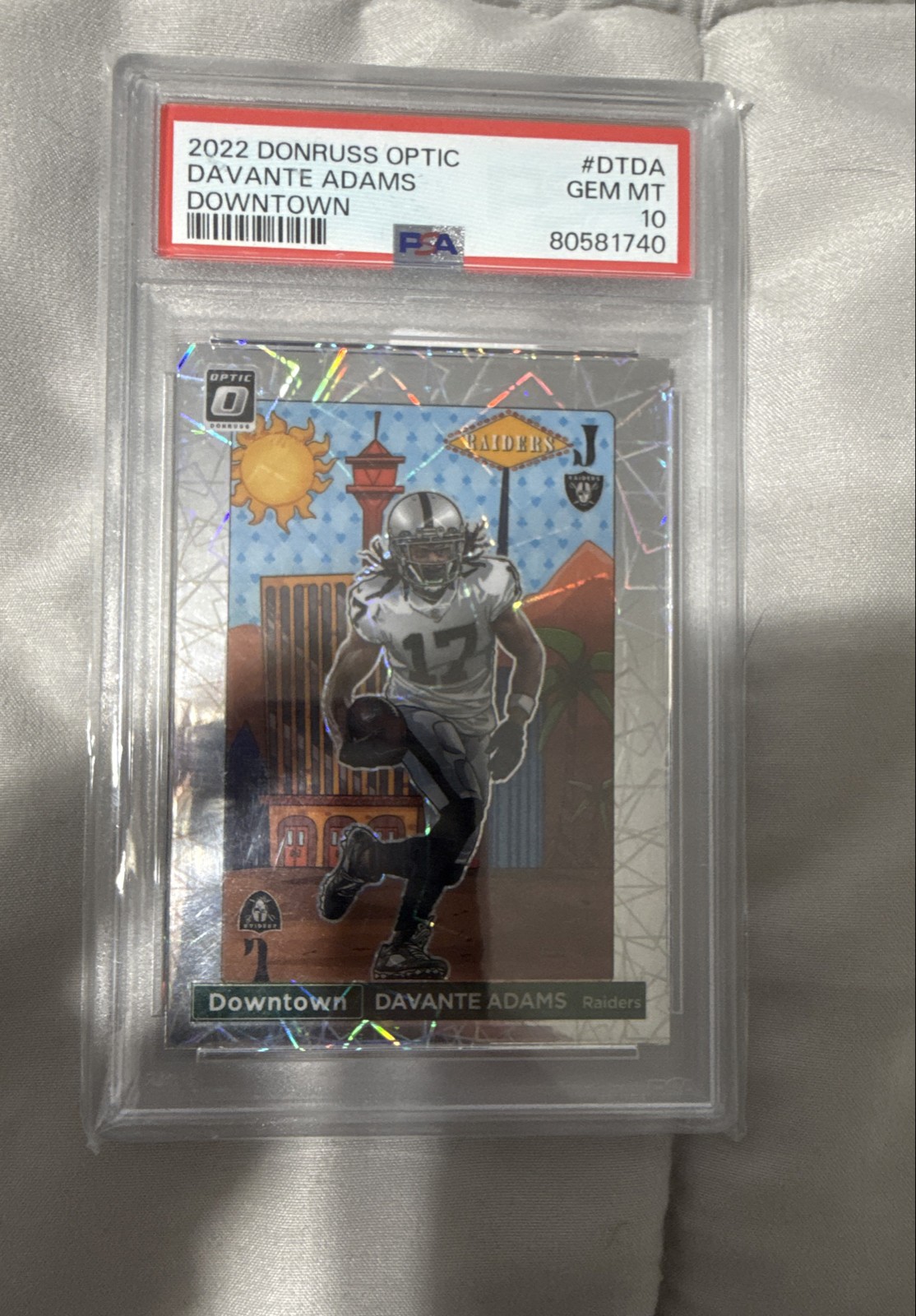2022 Panini Donruss Optic - Downtown Davante Adams #DT-DA