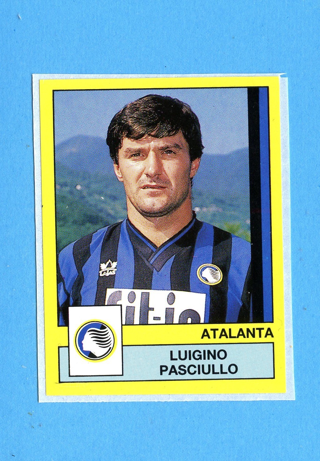CALCIATORI PANINI 1988-89 Figurina-Sticker n. 25 - PASCIULLO - ATALANTA -Rec
