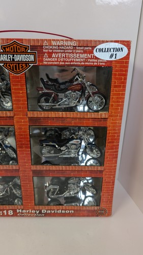 1999 Harley Davidson Motorcycle 1:18 Diecast Model Maisto Collection # 1 - Picture 7 of 9