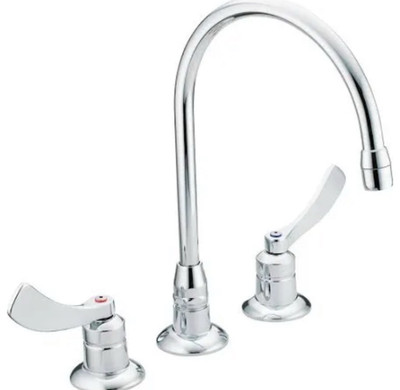Moen 8225SMF15 Two-Handle Widespread Faucet w/11-1/4'' Spout Chrome