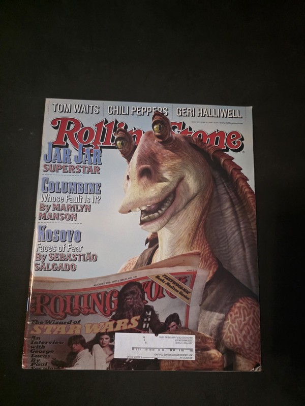 Rolling Stone Magazine Issue 815 June 24, 1999 Features Star Wars Jar Jar Binks