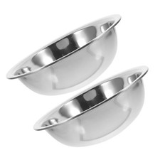 2 PCS Multi Function Stainless Steel Basin Foot Soak Bowl for Soaking Bathroom