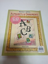 Alphabets  Ornaments Memories of a Lifetime Scrapbooking Anna Corba With CD