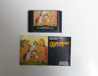 Quackshot - Sega Mega Drive inkl. Anleitung